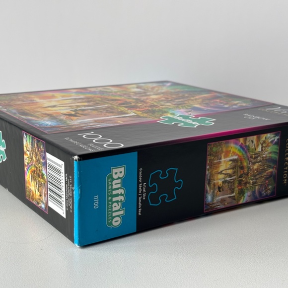 Brand New ! Buffalo Games puzzle 1000 - Vivid Collection - Rainbow City - Picture 4 of 6
